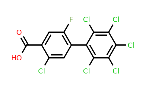 1361479-39-1 | 5-Chloro-2-fluoro-2',3',4',5',6'-pentachlorobiphenyl-4-carboxylic acid