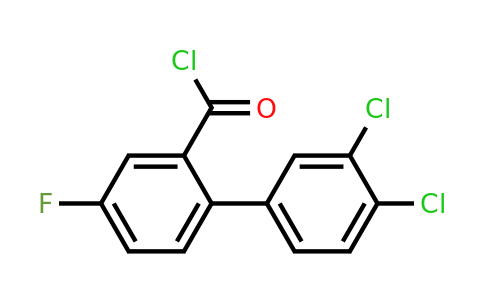1361481-76-6 | 3',4'-Dichloro-4-fluoro-biphenyl-2-carbonyl chloride