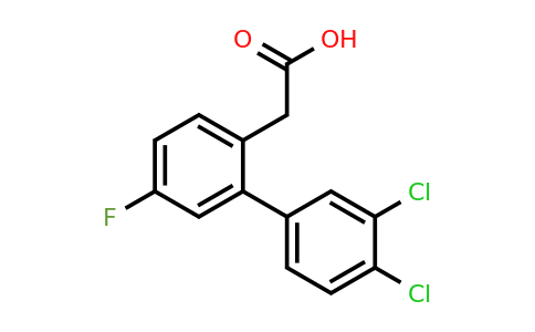 1361482-19-0 | (3',4'-Dichloro-5-fluoro-biphenyl-2-yl)-acetic acid