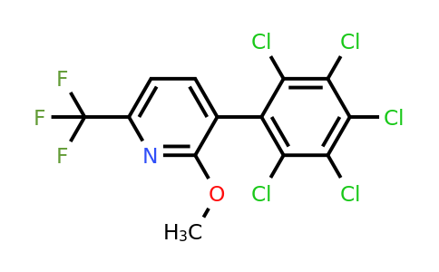 1361482-47-4 | 2-Methoxy-3-(perchlorophenyl)-6-(trifluoromethyl)pyridine