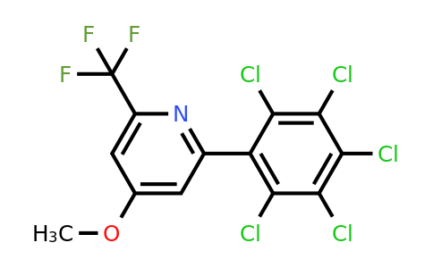 1361482-65-6 | 4-Methoxy-2-(perchlorophenyl)-6-(trifluoromethyl)pyridine