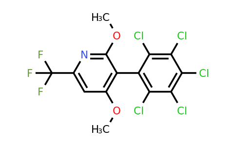 1361482-83-8 | 2,4-Dimethoxy-3-(perchlorophenyl)-6-(trifluoromethyl)pyridine
