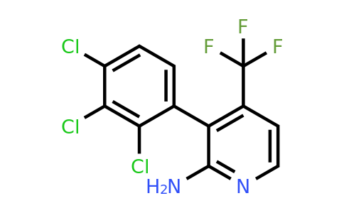 1361484-89-0 | 2-Amino-3-(2,3,4-trichlorophenyl)-4-(trifluoromethyl)pyridine