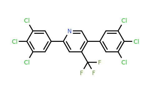1361485-16-6 | 2,5-Bis(3,4,5-trichlorophenyl)-4-(trifluoromethyl)pyridine