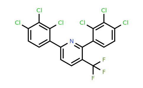 1361485-25-7 | 2,6-Bis(2,3,4-trichlorophenyl)-3-(trifluoromethyl)pyridine
