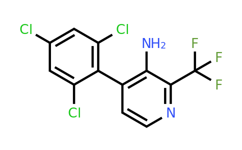 1361485-28-0 | 3-Amino-4-(2,4,6-trichlorophenyl)-2-(trifluoromethyl)pyridine