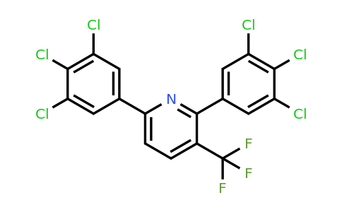 1361485-30-4 | 2,6-Bis(3,4,5-trichlorophenyl)-3-(trifluoromethyl)pyridine