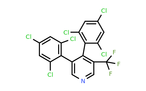 1361485-36-0 | 3,4-Bis(2,4,6-trichlorophenyl)-5-(trifluoromethyl)pyridine