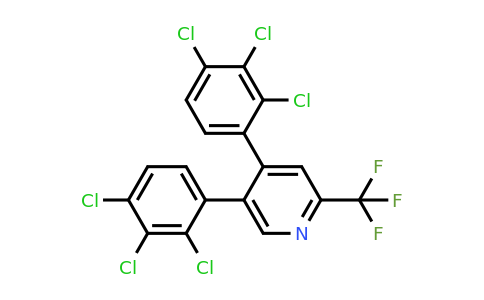 1361485-44-0 | 4,5-Bis(2,3,4-trichlorophenyl)-2-(trifluoromethyl)pyridine