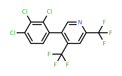 1361485-60-0 | 2,4-Bis(trifluoromethyl)-5-(2,3,4-trichlorophenyl)pyridine