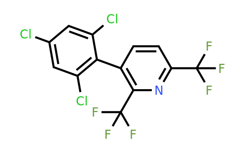 1361485-62-2 | 2,6-Bis(trifluoromethyl)-3-(2,4,6-trichlorophenyl)pyridine