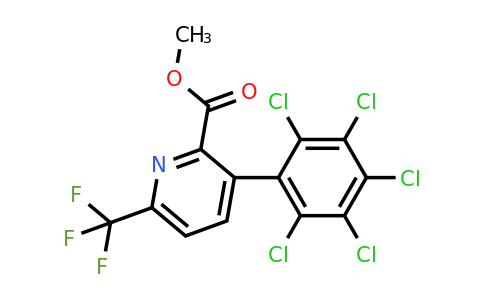 1361485-63-3 | Methyl 3-(perchlorophenyl)-6-(trifluoromethyl)picolinate