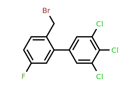 1361485-83-7 | 2'-(Bromomethyl)-5'-fluoro-3,4,5-trichlorobiphenyl