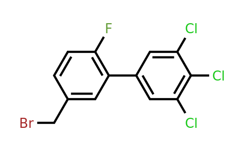 1361486-12-5 | 5'-(Bromomethyl)-2'-fluoro-3,4,5-trichlorobiphenyl