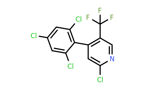 1361486-37-4 | 2-Chloro-4-(2,4,6-trichlorophenyl)-5-(trifluoromethyl)pyridine