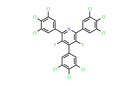 1361486-58-9 | 3,5-Difluoro-2,4,6-tris(3,4,5-trichlorophenyl)pyridine