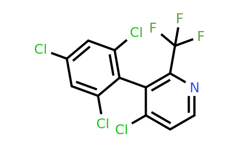 1361486-61-4 | 4-Chloro-3-(2,4,6-trichlorophenyl)-2-(trifluoromethyl)pyridine