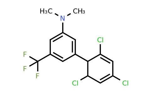 1361486-94-3 | Dimethyl-[3-(2,4,6-trichlorocyclohexa-2,4-dienyl)-5-trifluoromethyl-phenyl]-amine