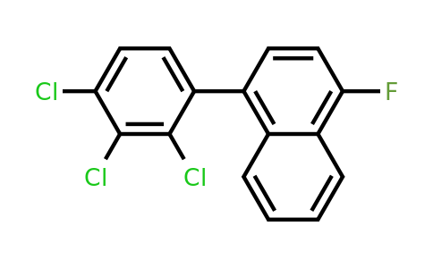 1361487-27-5 | 1-Fluoro-4-(2,3,4-trichlorophenyl)naphthalene