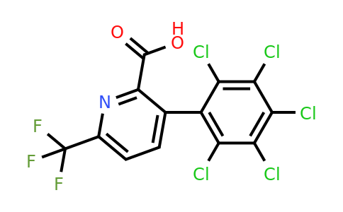 1361487-36-6 | 3-(Perchlorophenyl)-6-(trifluoromethyl)picolinic acid