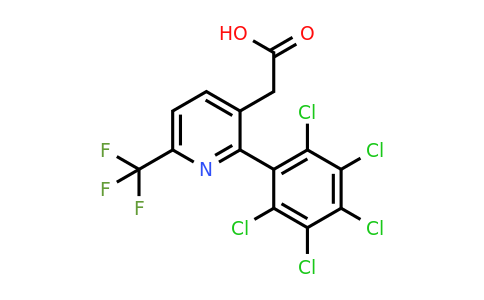 1361487-51-5 | 2-(Perchlorophenyl)-6-(trifluoromethyl)pyridine-3-acetic acid