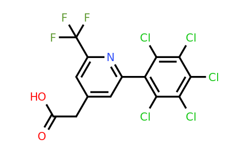 1361487-56-0 | 2-(Perchlorophenyl)-6-(trifluoromethyl)pyridine-4-acetic acid