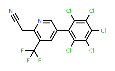 1361487-69-5 | 5-(Perchlorophenyl)-3-(trifluoromethyl)pyridine-2-acetonitrile