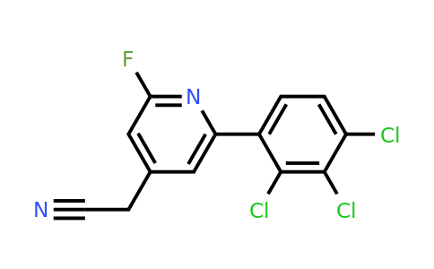 1361487-93-5 | 2-Fluoro-6-(2,3,4-trichlorophenyl)pyridine-4-acetonitrile