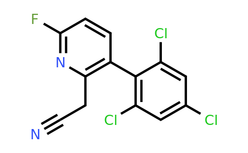 1361488-02-9 | 6-Fluoro-3-(2,4,6-trichlorophenyl)pyridine-2-acetonitrile