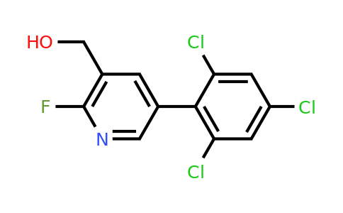 1361488-08-5 | 2-Fluoro-5-(2,4,6-trichlorophenyl)pyridine-3-methanol