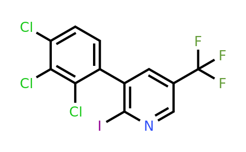 1361489-73-7 | 2-Iodo-3-(2,3,4-trichlorophenyl)-5-(trifluoromethyl)pyridine