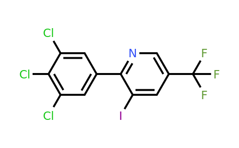 1361489-78-2 | 3-Iodo-2-(3,4,5-trichlorophenyl)-5-(trifluoromethyl)pyridine