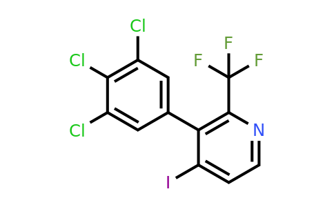 1361489-81-7 | 4-Iodo-3-(3,4,5-trichlorophenyl)-2-(trifluoromethyl)pyridine