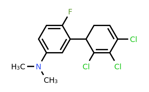 1361490-22-3 | [4-Fluoro-3-(2,3,4-trichlorocyclohexa-2,4-dienyl)-phenyl]-dimethyl-amine