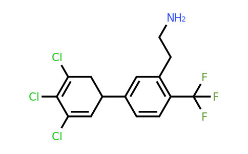 1361490-44-9 | 2-[5-(3,4,5-Trichlorocyclohexa-2,4-dienyl)-2-trifluoromethyl-phenyl]-ethylamine