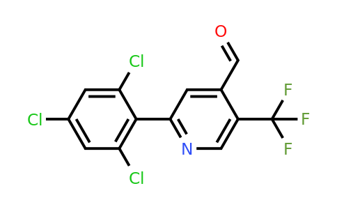 1361490-68-7 | 2-(2,4,6-Trichlorophenyl)-5-(trifluoromethyl)isonicotinaldehyde