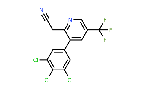 1361491-37-3 | 3-(3,4,5-Trichlorophenyl)-5-(trifluoromethyl)pyridine-2-acetonitrile