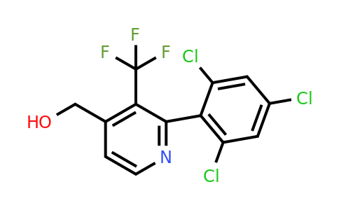 1361491-43-1 | 2-(2,4,6-Trichlorophenyl)-3-(trifluoromethyl)pyridine-4-methanol
