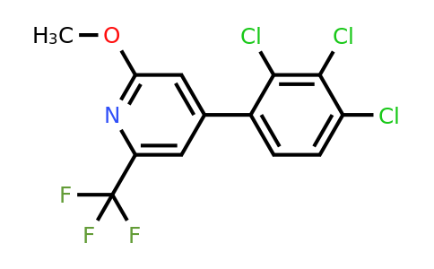 1361491-49-7 | 2-Methoxy-4-(2,3,4-trichlorophenyl)-6-(trifluoromethyl)pyridine