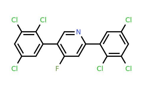1361491-65-7 | 2,5-Bis(2,3,5-trichlorophenyl)-4-fluoropyridine