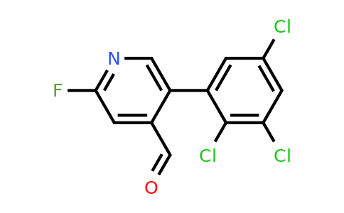 1361492-82-1 | 2-Fluoro-5-(2,3,5-trichlorophenyl)isonicotinaldehyde