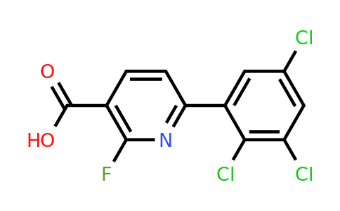 1361492-99-0 | 2-Fluoro-6-(2,3,5-trichlorophenyl)nicotinic acid
