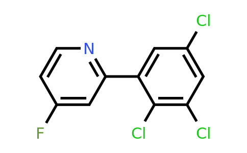 1361493-16-4 | 4-Fluoro-2-(2,3,5-trichlorophenyl)pyridine