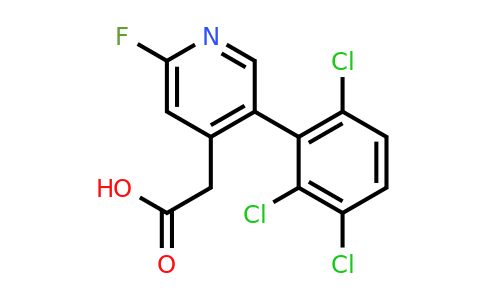 1361493-22-2 | 2-Fluoro-5-(2,3,6-trichlorophenyl)pyridine-4-acetic acid