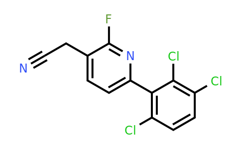 1361493-41-5 | 2-Fluoro-6-(2,3,6-trichlorophenyl)pyridine-3-acetonitrile