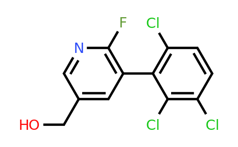1361493-78-8 | 2-Fluoro-3-(2,3,6-trichlorophenyl)pyridine-5-methanol