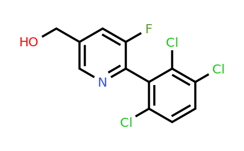 1361493-81-3 | 3-Fluoro-2-(2,3,6-trichlorophenyl)pyridine-5-methanol