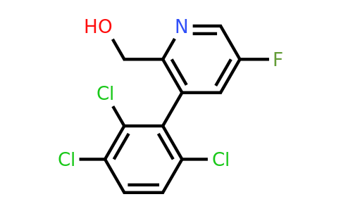 1361493-87-9 | 5-Fluoro-3-(2,3,6-trichlorophenyl)pyridine-2-methanol
