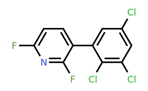 1361497-66-6 | 2,6-Difluoro-3-(2,3,5-trichlorophenyl)pyridine