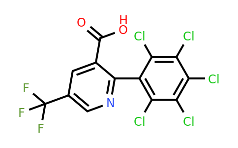 1361497-95-1 | 2-(Perchlorophenyl)-5-(trifluoromethyl)nicotinic acid
